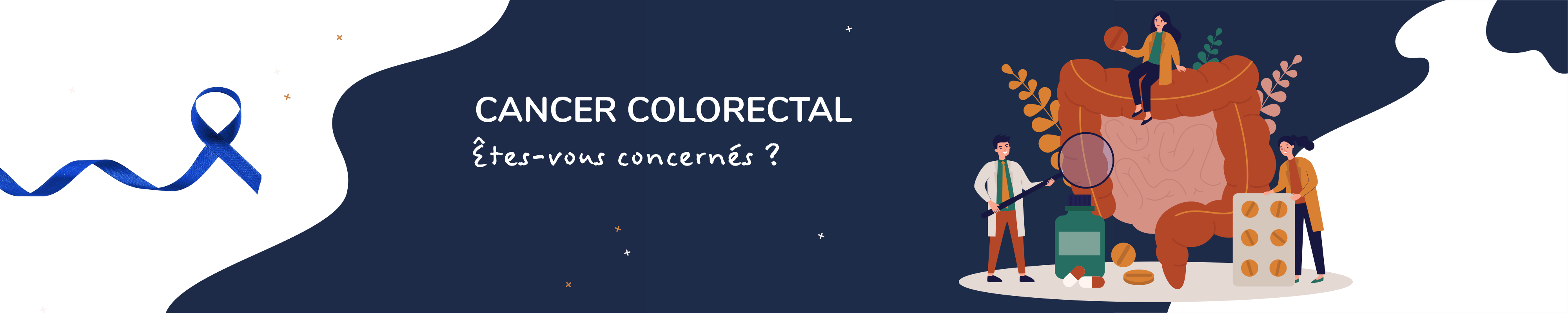 Mars Bleu 2022 – sensibilisation au cancer colorectal