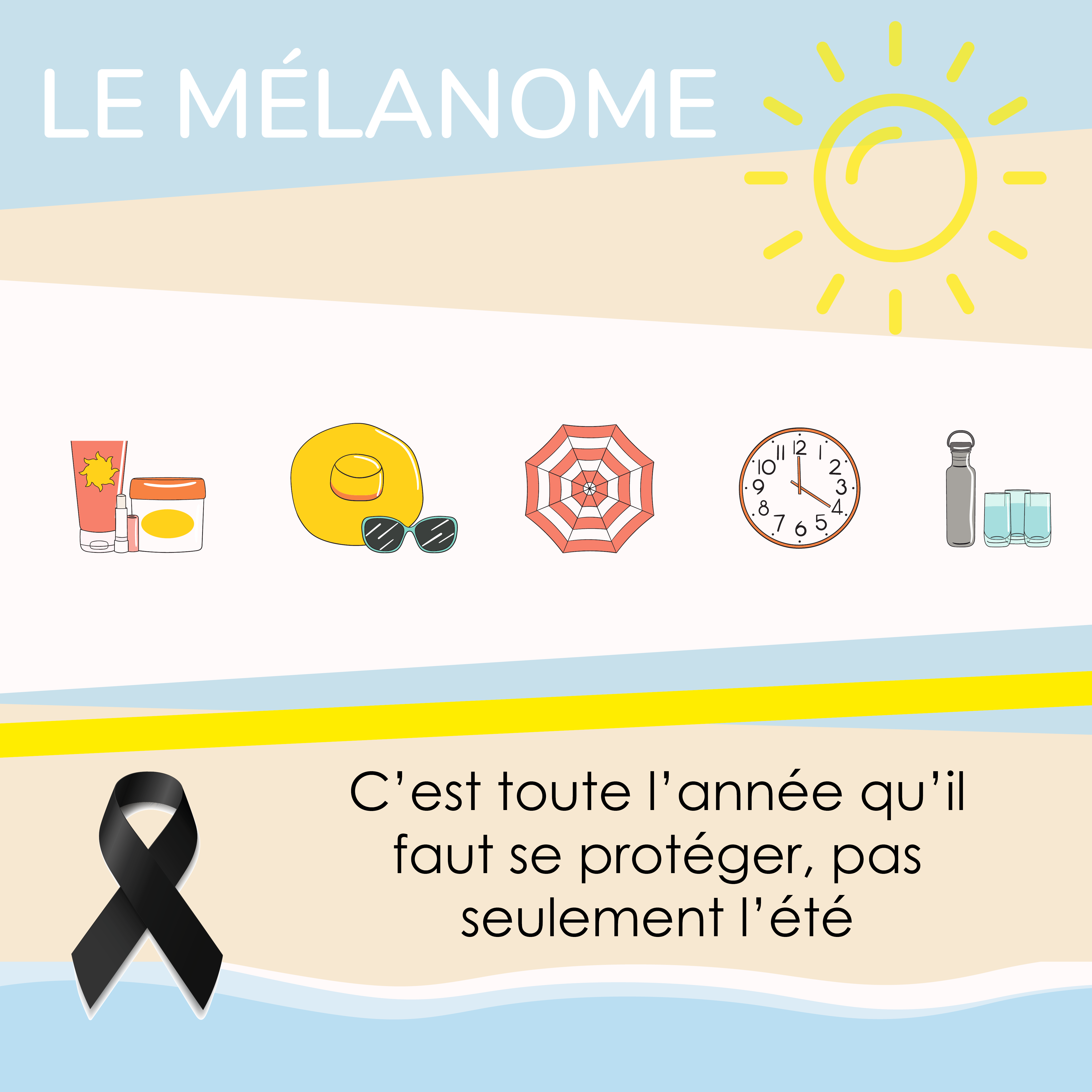 LE MELANOME – SENSIBILISATION AU DEPISTAGE & PREVENTION