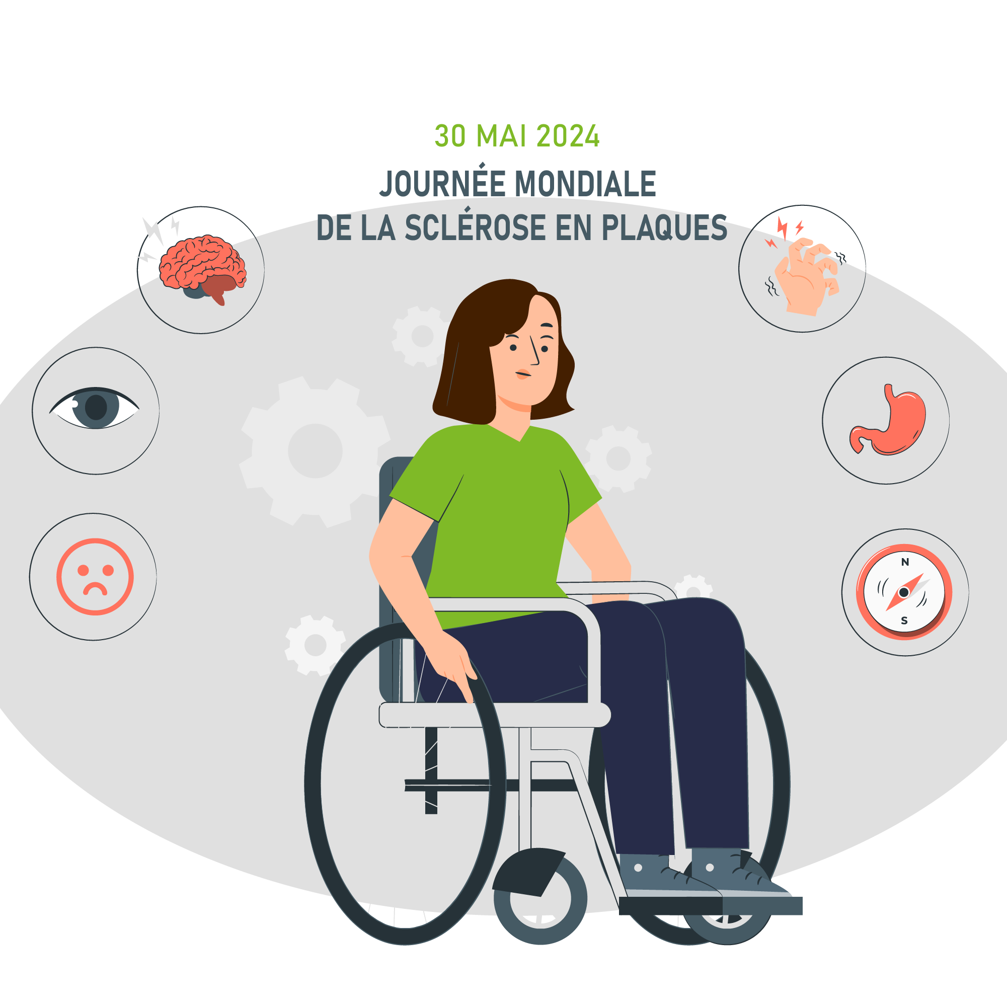 Journée mondiale de la sclérose en plaques – 30 mai 2024