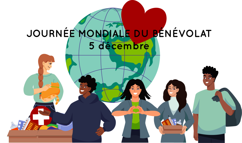 Journée mondiale du bénévolat - 5 décembre - SLM - So'Lyon Mutuelle